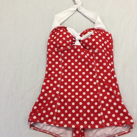 💐💐💐 POPINA WOMENS SWIMSUIT SWIM ONE PIECE SIZE S 💐💐💐